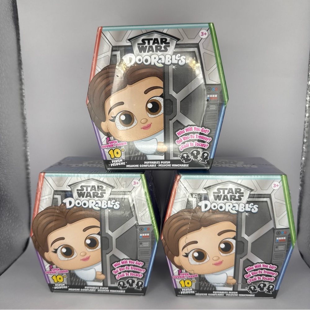 Star Wars Doorables Kids Toy Set - Brown and Gray